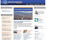 Desktop Screenshot of edicionesespeciales.elmercurio.com